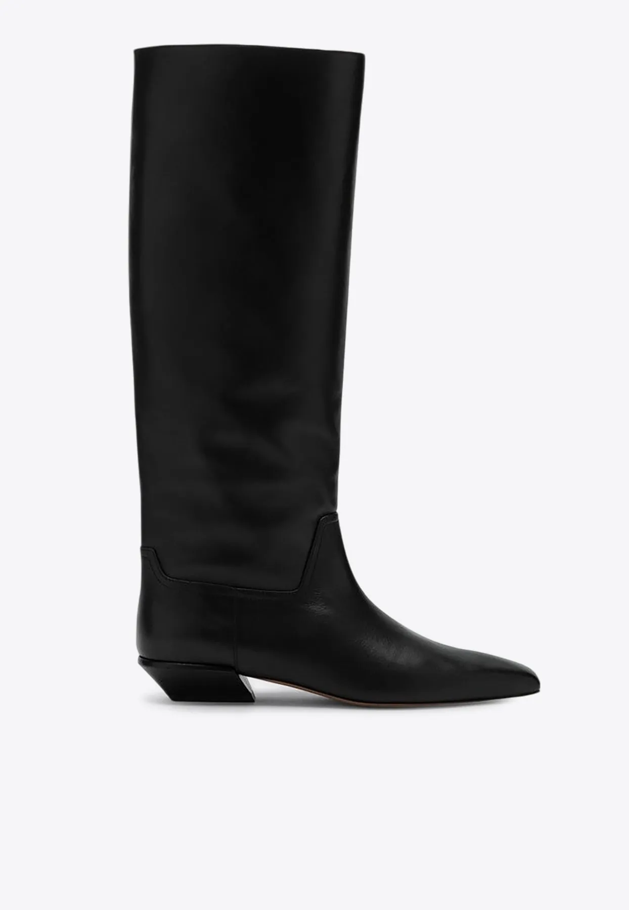 Bettina Leather Knee-High Boots