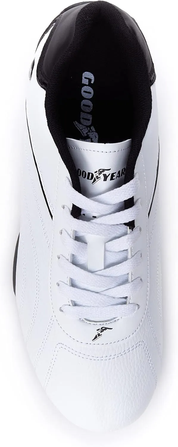 Goodyear Mens Ori Racer Sneaker  Low-Top Sneakers, PU Leather & Mesh Lining