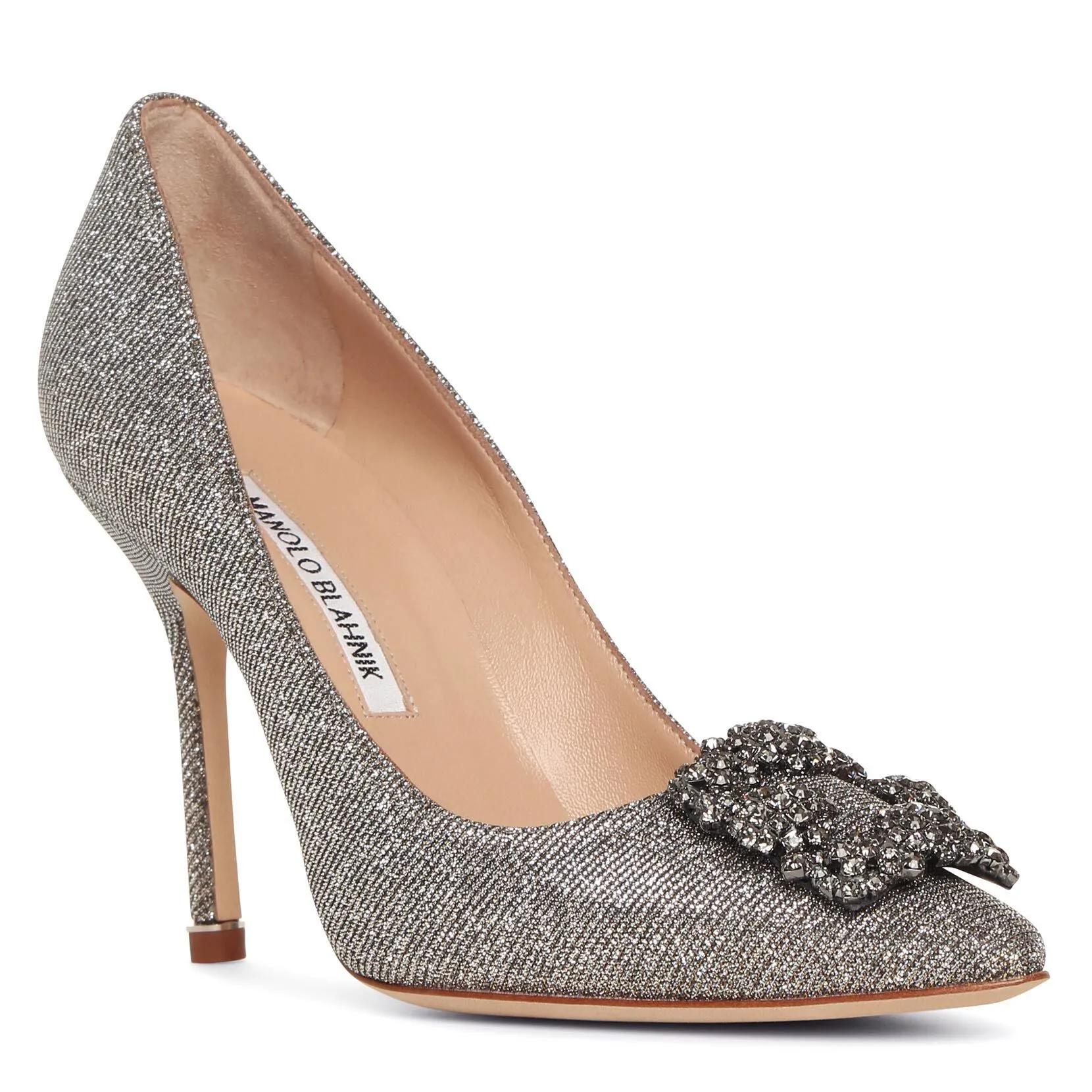 Hangisi 105 dark gold glitter pumps