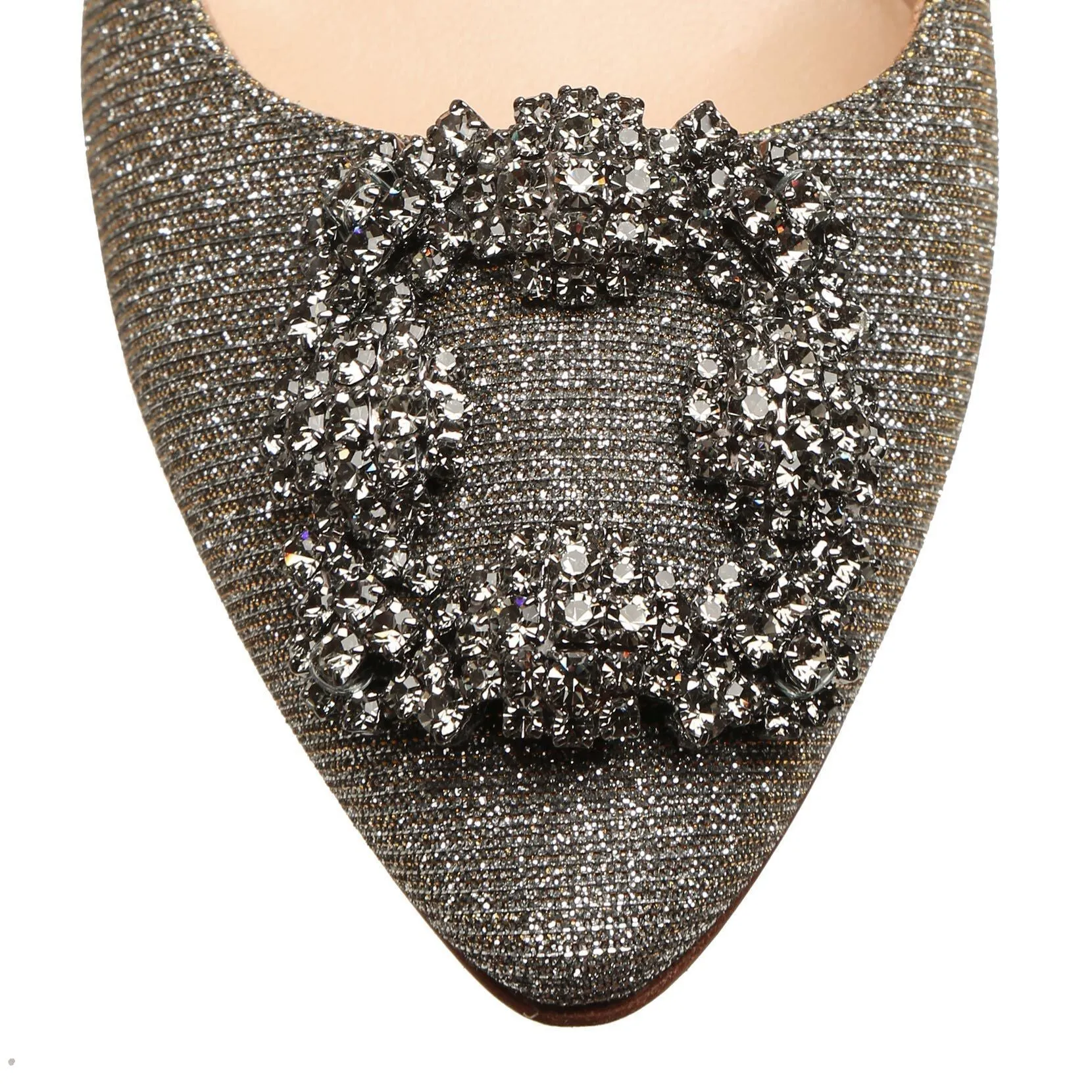 Hangisi 105 dark gold glitter pumps
