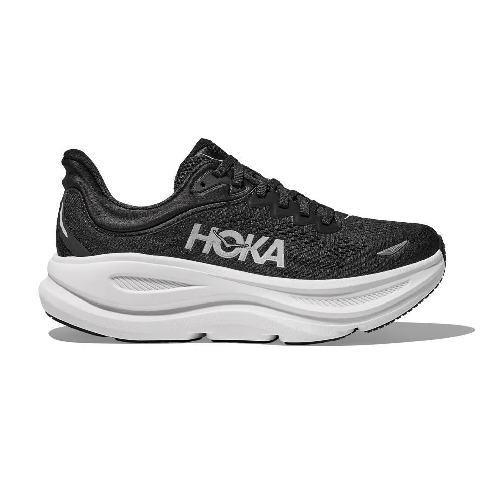 HOKA Women's Bondi 9 Black/White