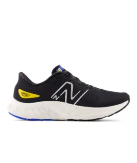 New Balance Mens Fresh Foam Evoz ST (2E) - Black/Sea Salt/Ginger Lemon