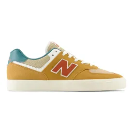 New Balance Numeric 574 Vulc Skateboard Shoe - Wheat/Vintage Teal