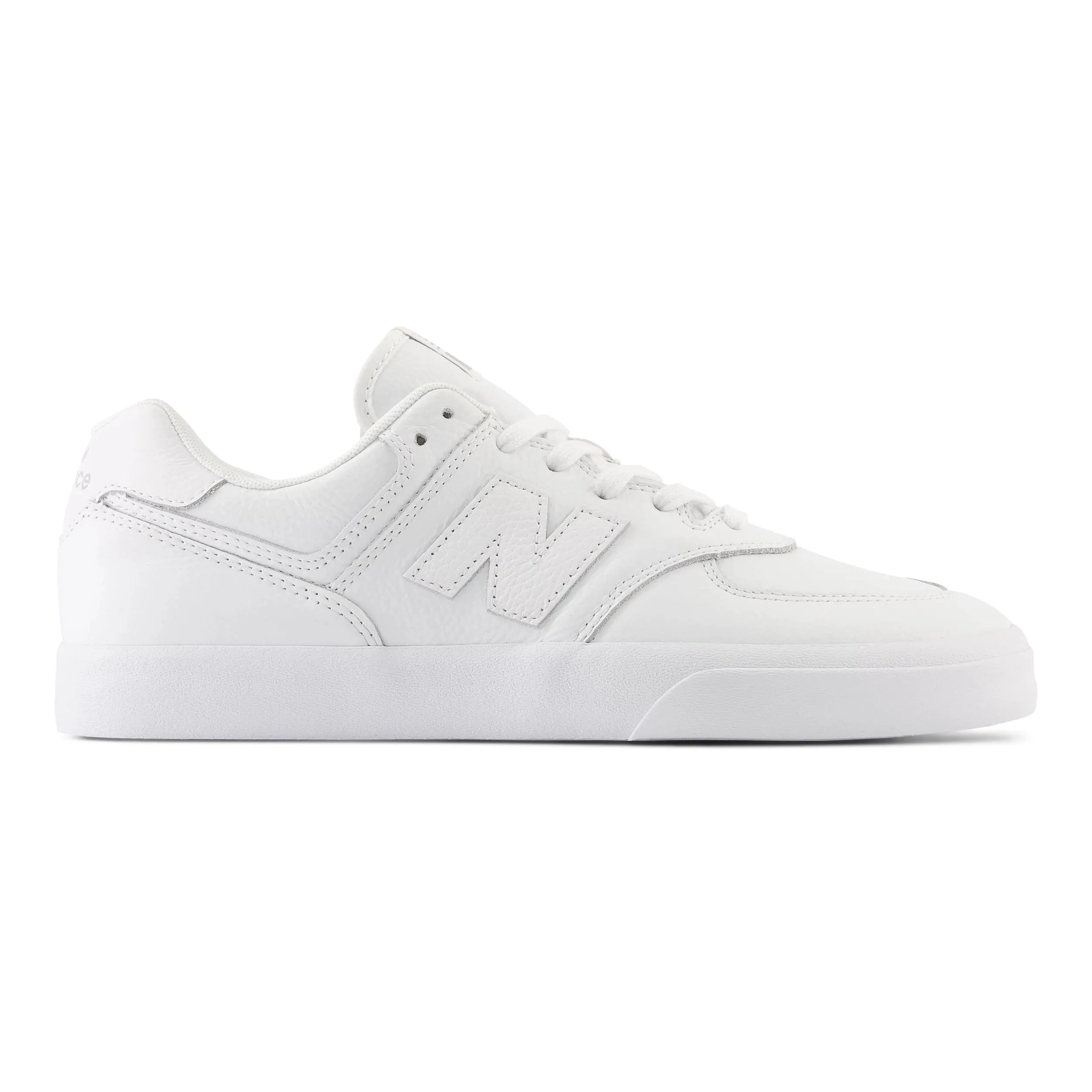 New Balance Numeric 574 Vulc Skateboard Shoe - White/White