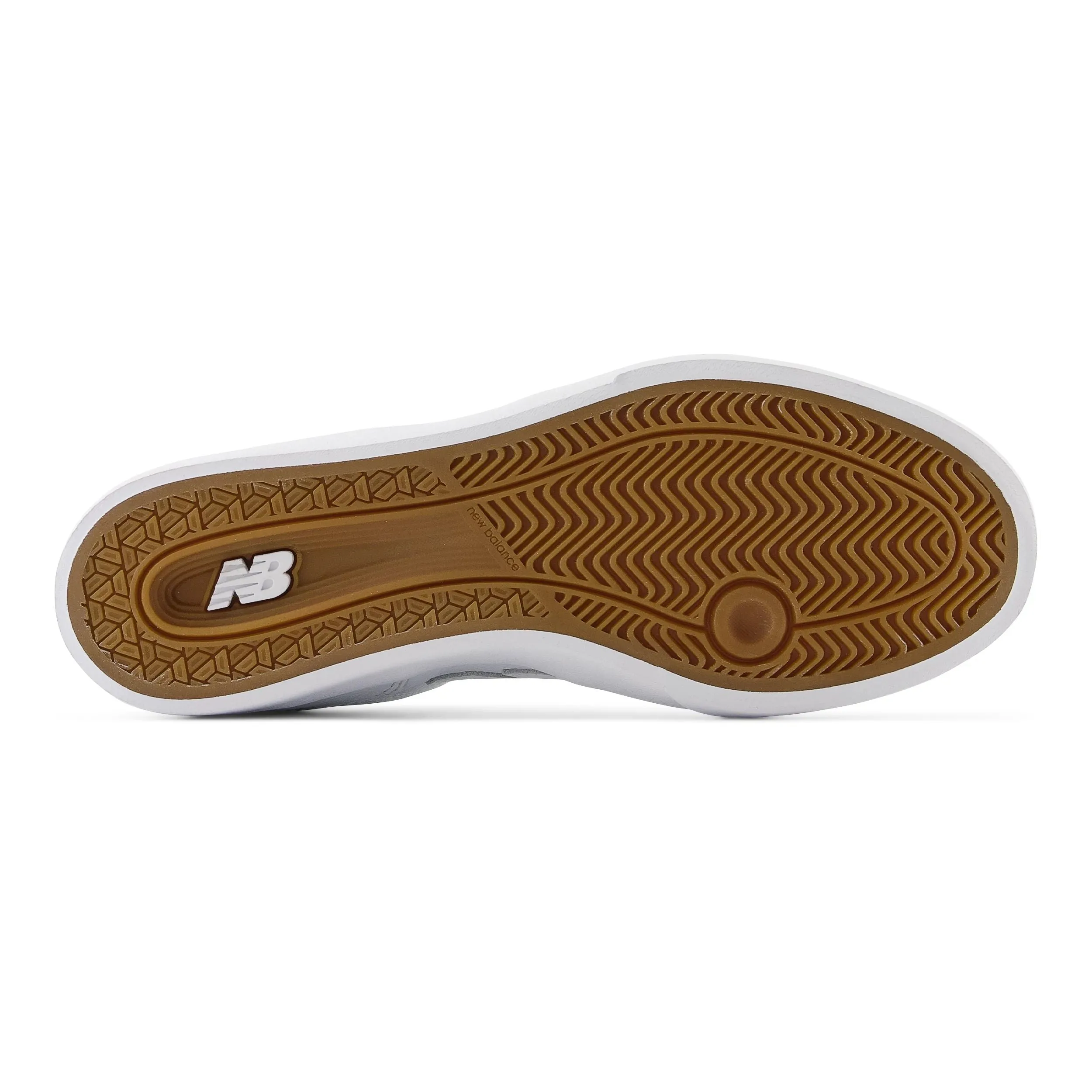 New Balance Numeric 574 Vulc Skateboard Shoe - White/White