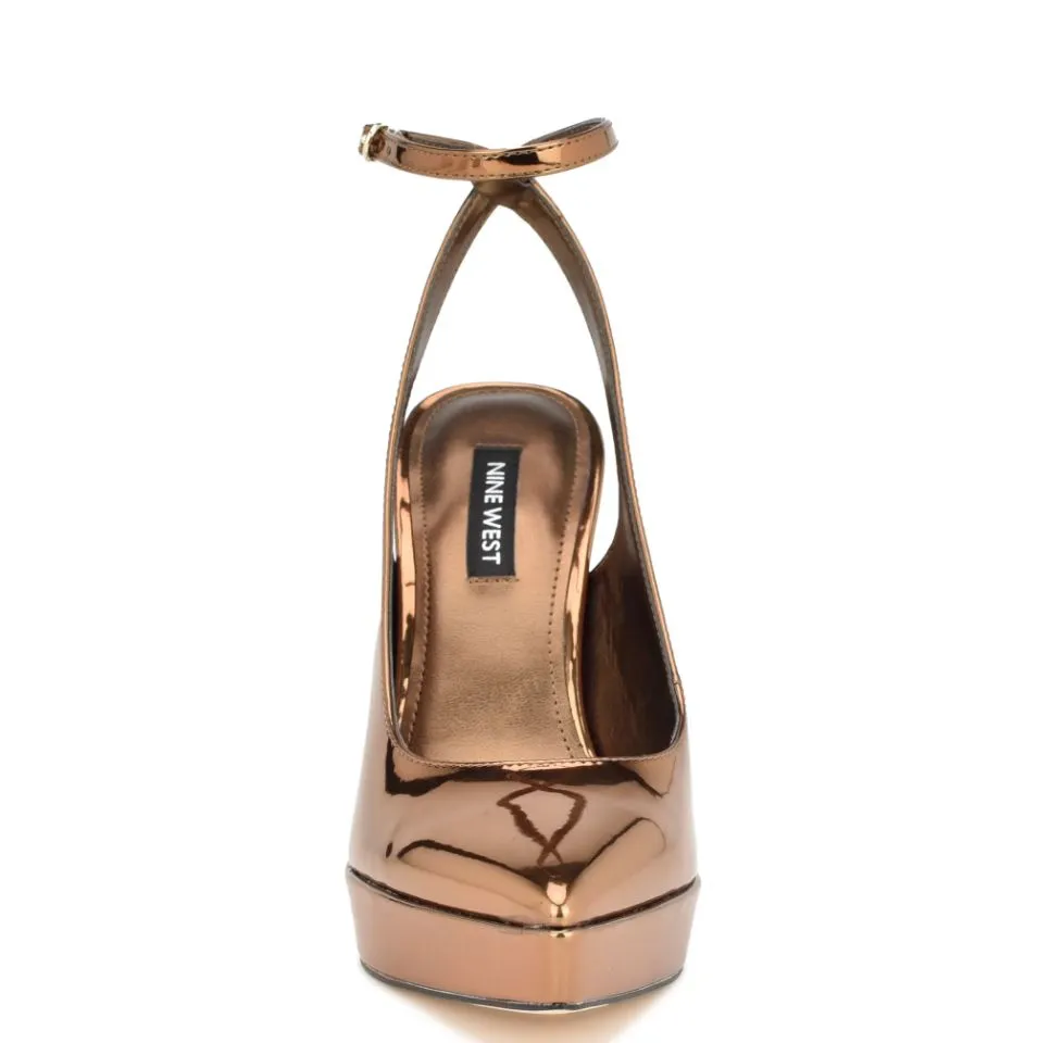 Nine West Dothis Ankle Strap Pump Heels