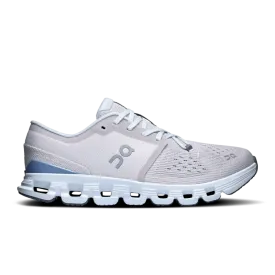 On Women's Cloud X 4 - Silver/Chambray