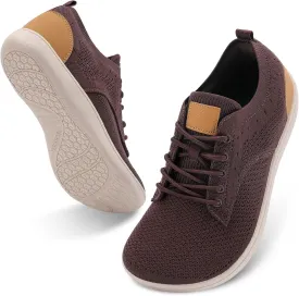 relxfeet Men's Dress Sneakers Fashion Oxfords Business Casual Shoes Wide Toe Box Barefoot Zero Drop Walking Shoes