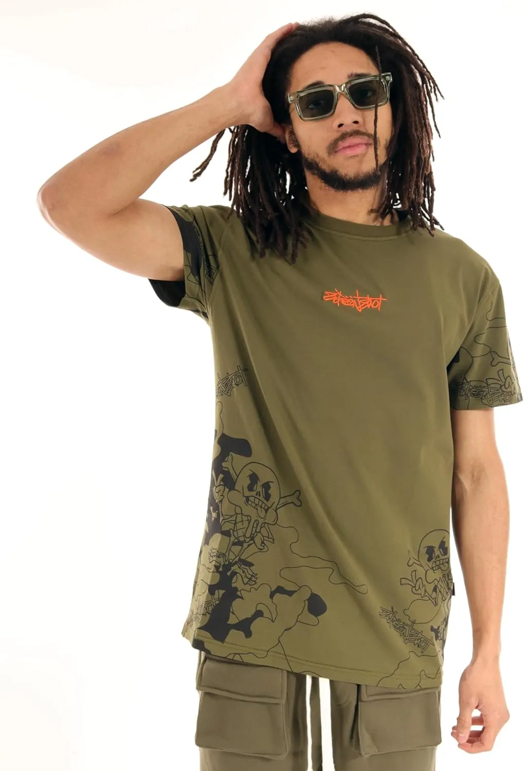 SCREENSHOT-TEE5202 Mens Hip-Hop NYC Streetwear Ultra Premium Technique Tee