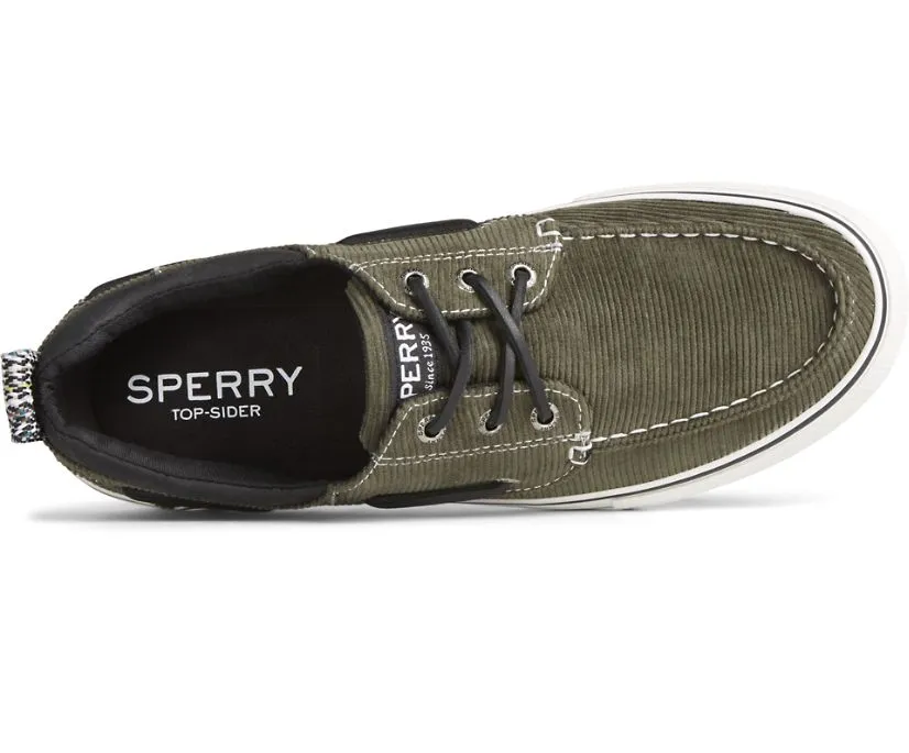 Sperry Mens Bahama 3-Eye Corduroy Sneakers
