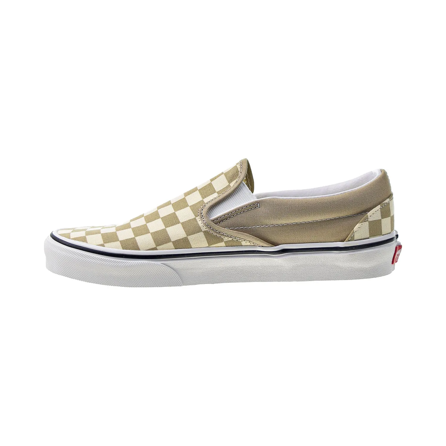 Vans Classic Slip-On Checkerboard Men's Shoes Incense-True White