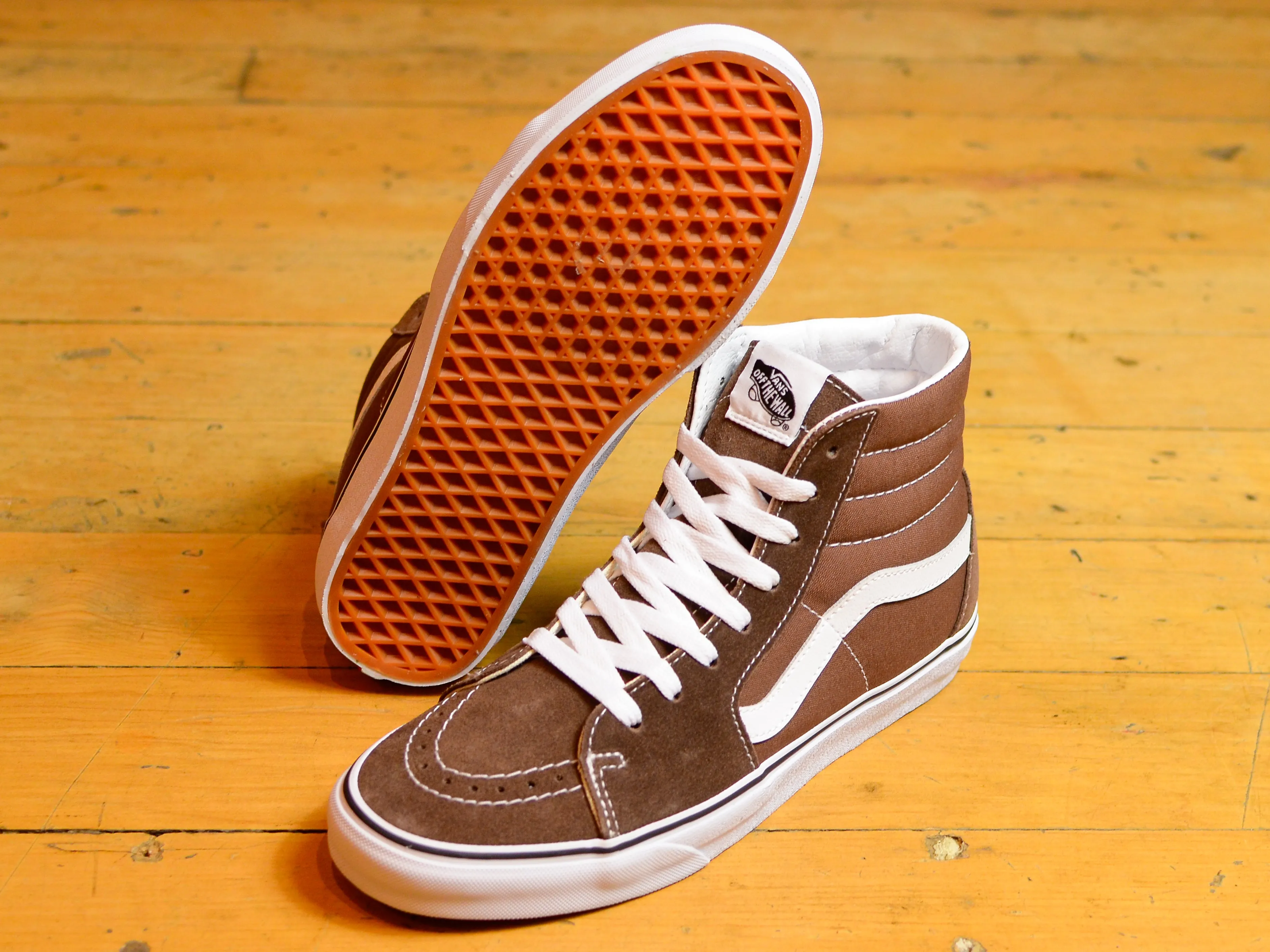 Vans Sk8-Hi - Rain Drum / True White