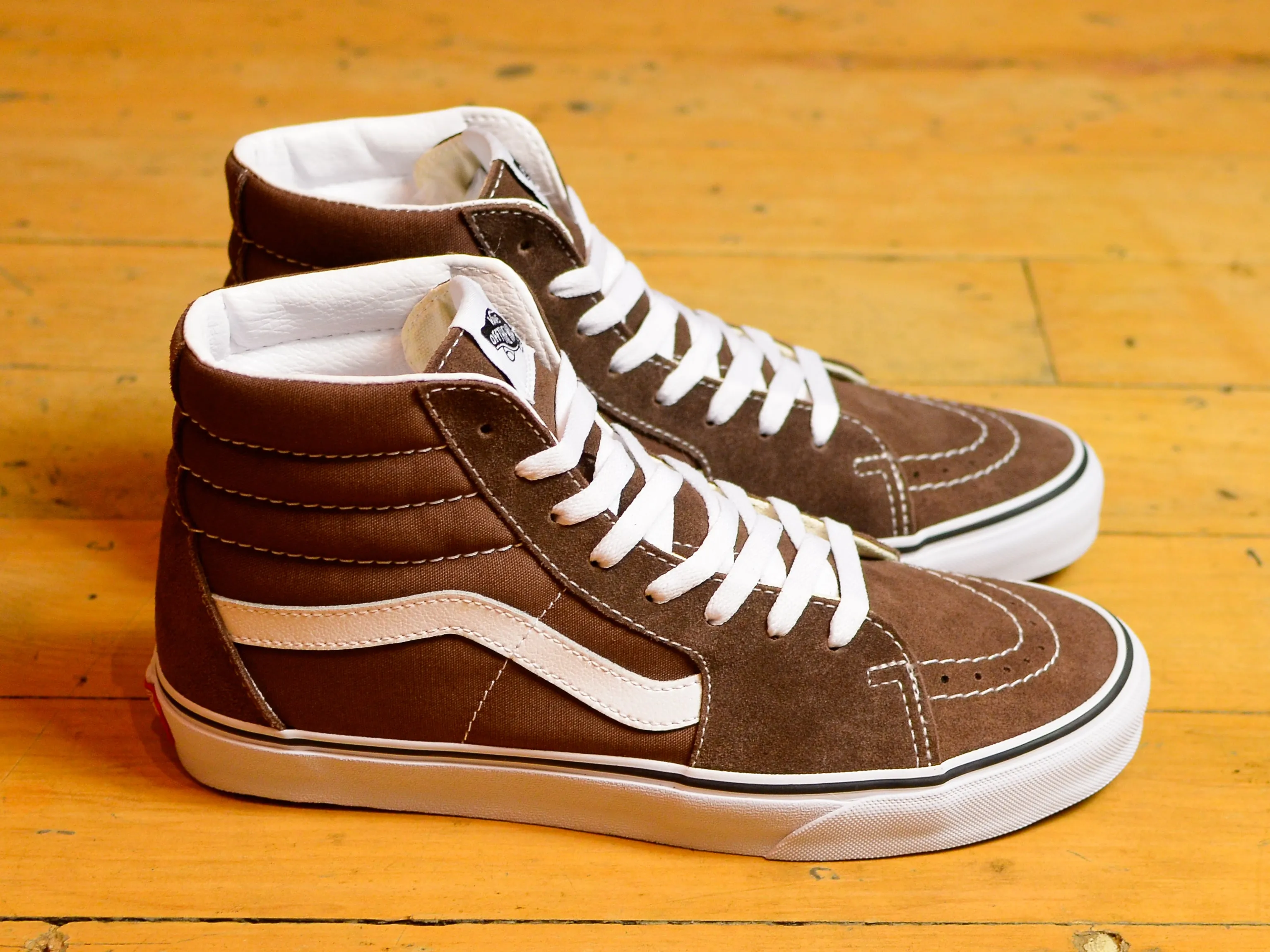 Vans Sk8-Hi - Rain Drum / True White