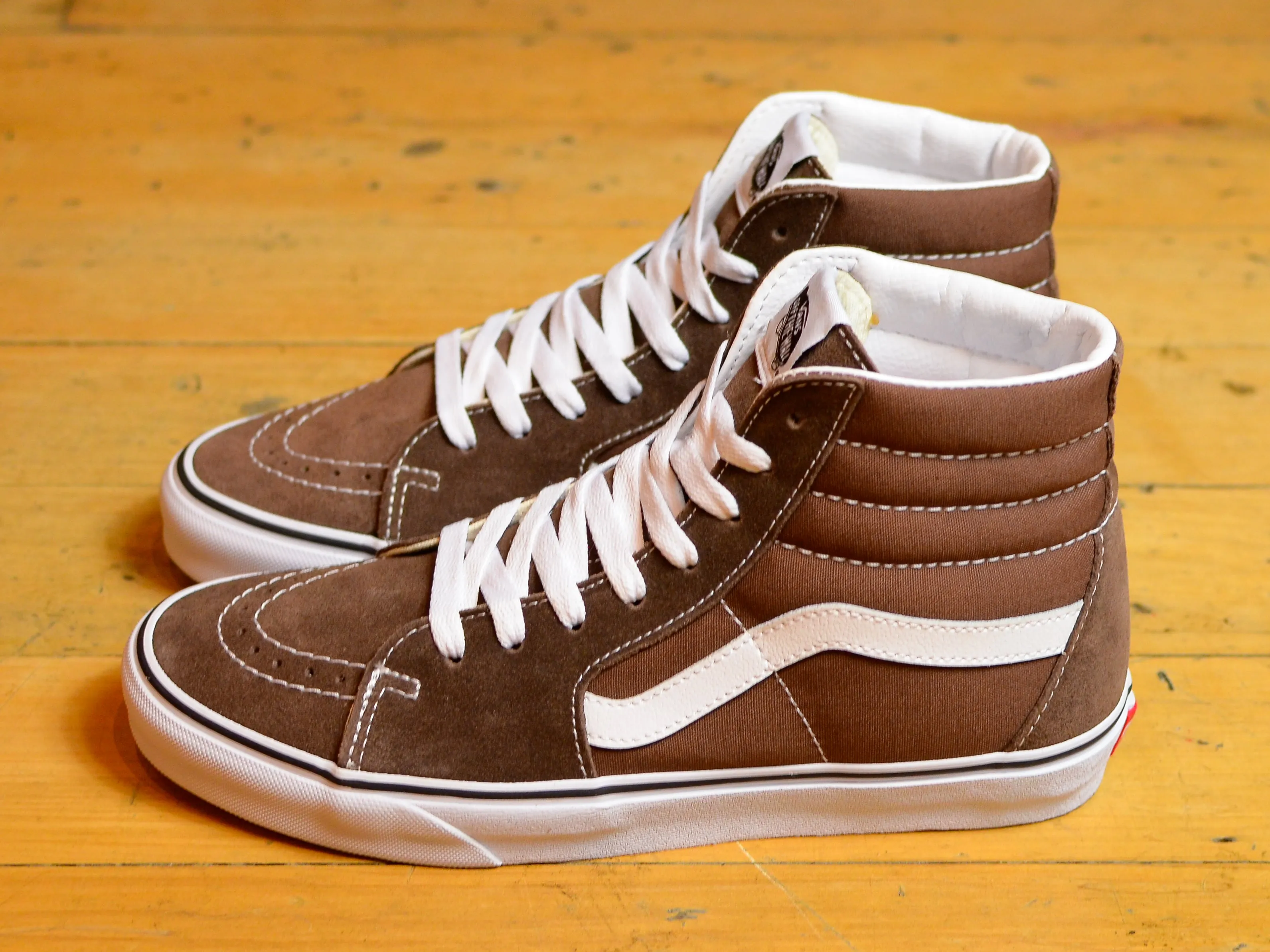 Vans Sk8-Hi - Rain Drum / True White