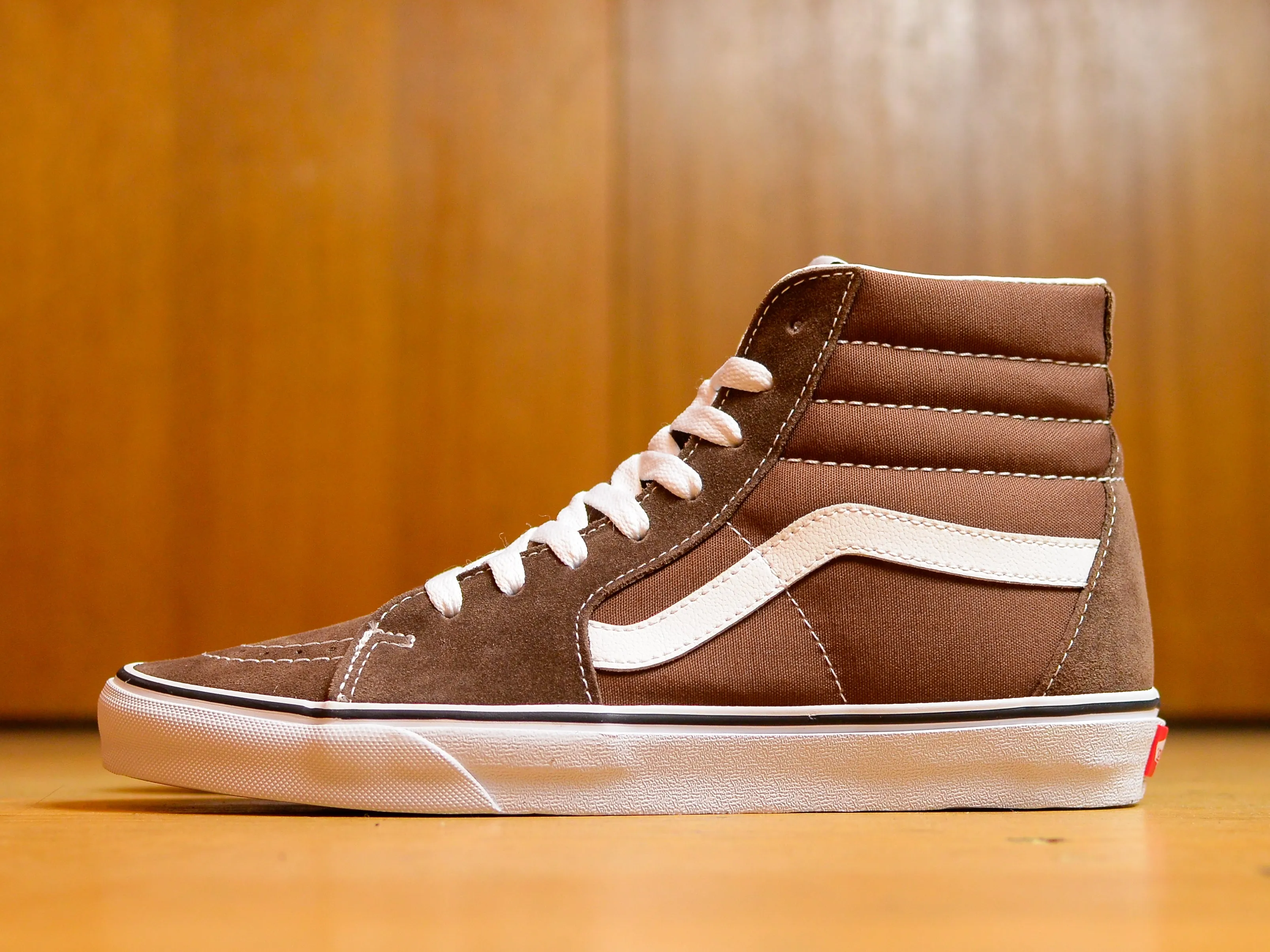 Vans Sk8-Hi - Rain Drum / True White