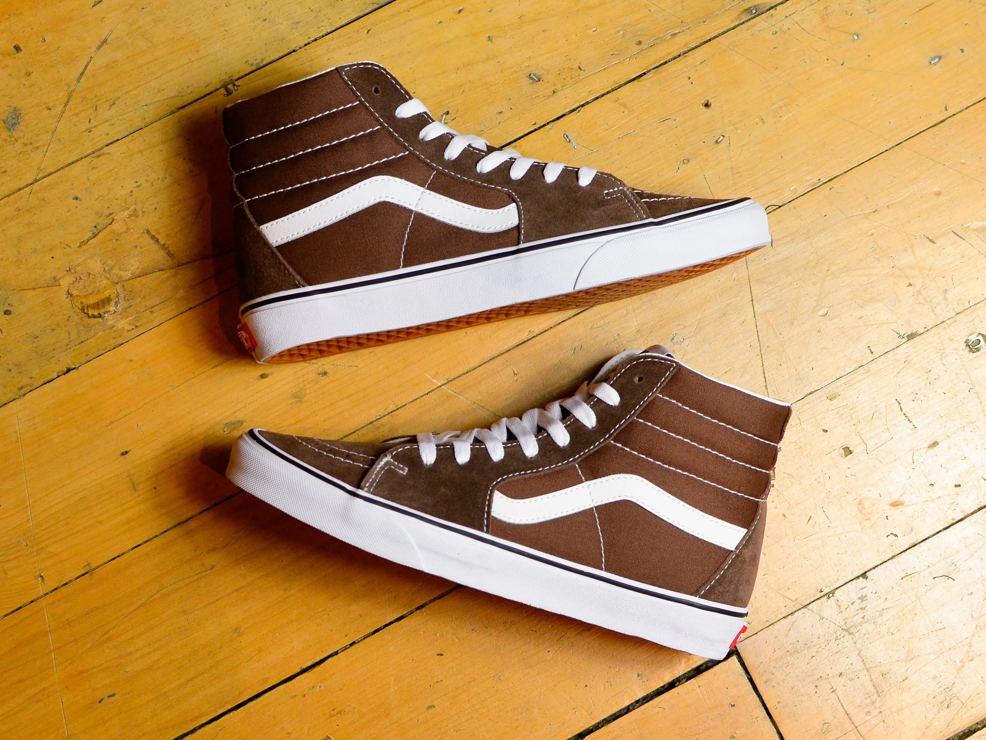 Vans Sk8-Hi - Rain Drum / True White