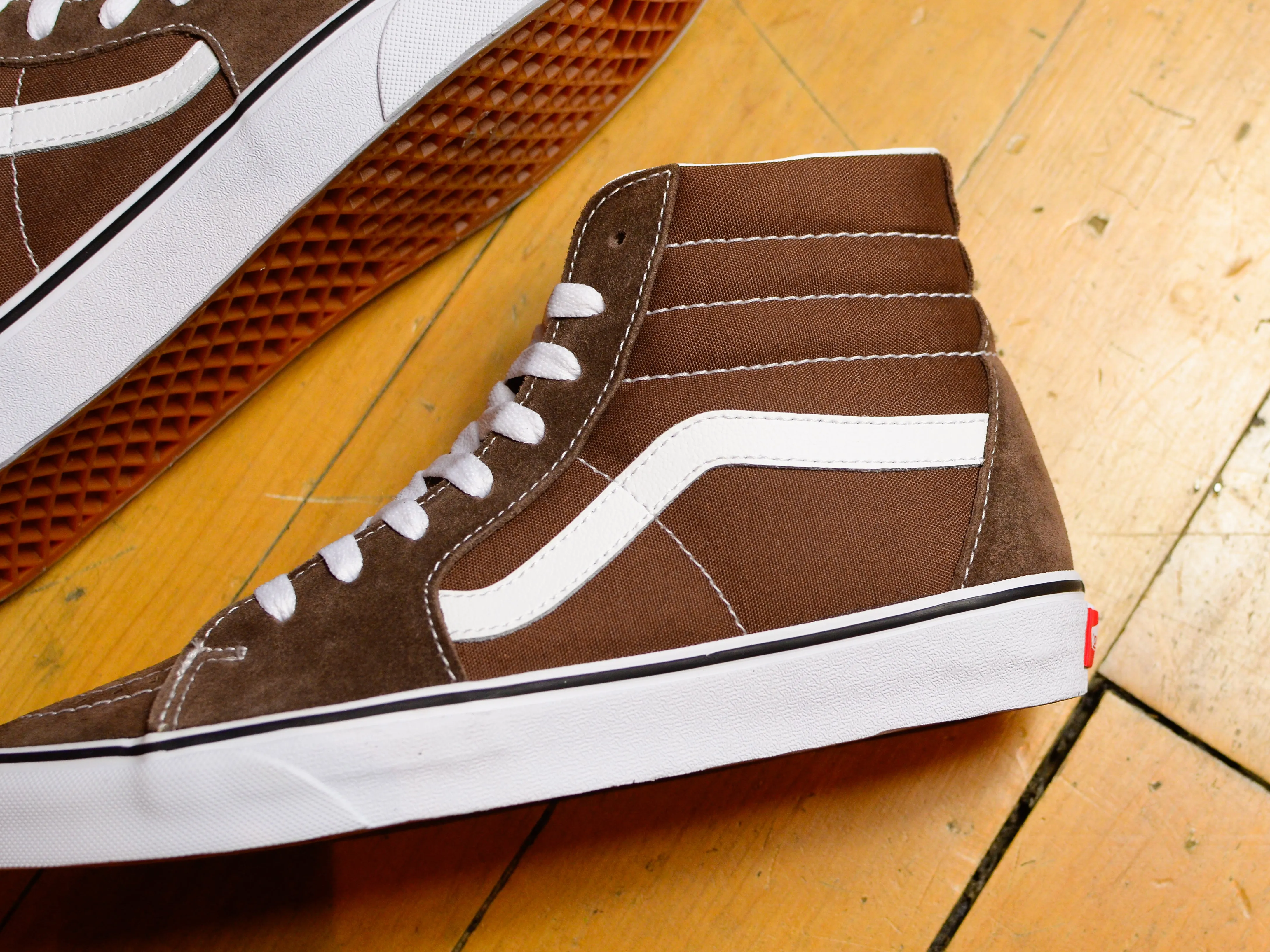 Vans Sk8-Hi - Rain Drum / True White