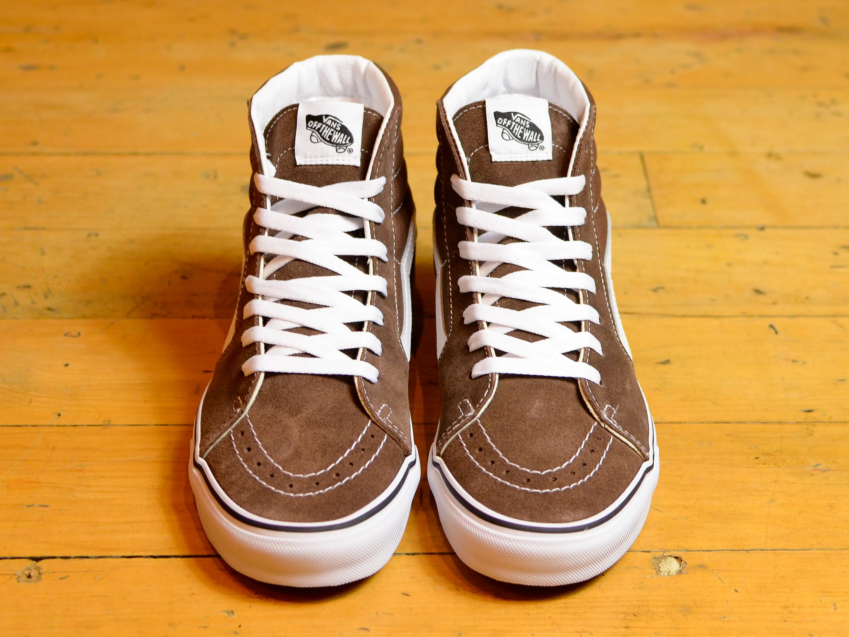 Vans Sk8-Hi - Rain Drum / True White