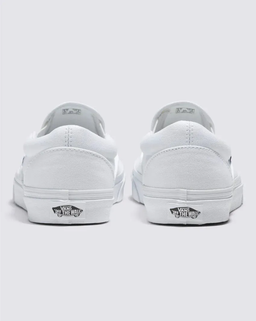 .Vans Unisex Classic Slip On White - (VN-0EYEW00) - SW - R1L6