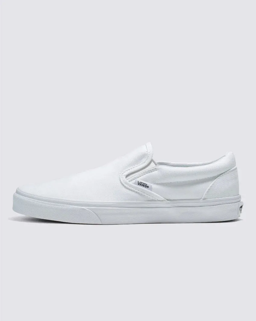 .Vans Unisex Classic Slip On White - (VN-0EYEW00) - SW - R1L6