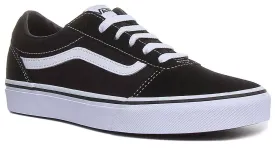 Vans Ward Youth In Black White